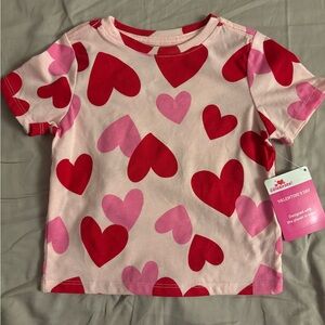 Heart Patterned T-Shirt